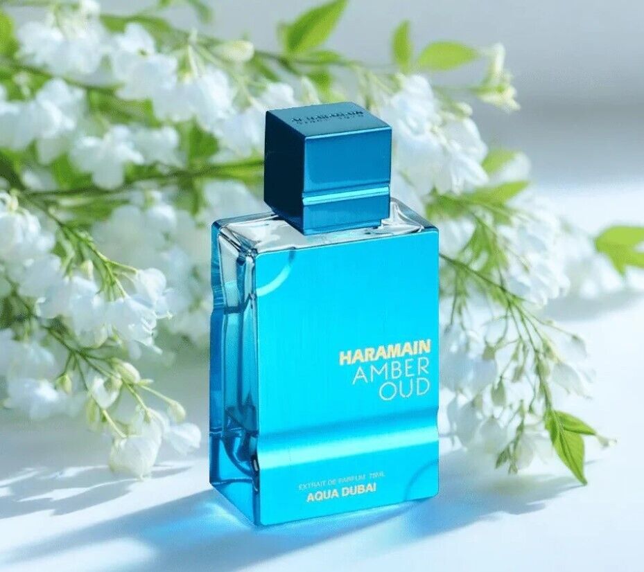 M AL HARAMAIN AMBER OUD AQUA DUBAI 3.4OZ EXTRAIT DE PARFUM SPY
